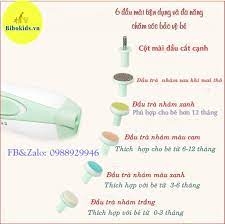 Bộ mài móng Baby Nail Trimmer