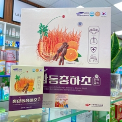 NƯỚC ĐÔNG TRÙNG HỒNG SÂM VITAMIN C - RED GINSENG CORDYCEPS MILITARIS LIQUID GOLD