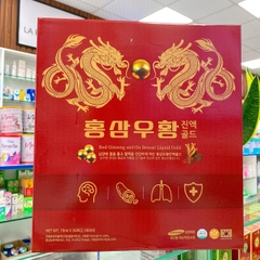 NGƯU HOÀNG HỒNG SÂM - RED GINSENG AND OXBEXOAR LIQUID GOLD