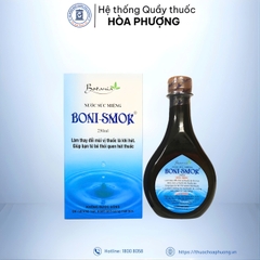 Nước súc miệng Boni- Smok chai 250ml