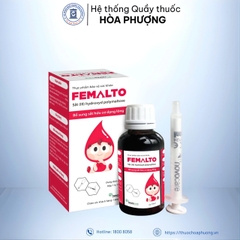 Femalto - Sắt Lọ 15ml