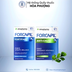 Forcapil Anti Chute 60v viên uống dưỡng tóc