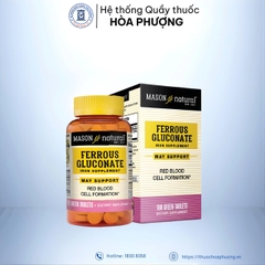 Sắt Hữu cơ Ferrous gluconate Mason