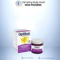 Optibac for woman lợi khuẩn cho nữ giới- hàng chính hãng