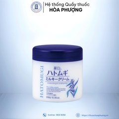 Kem dưỡng ẩm và làm sáng da Hatomugi lọ 300g