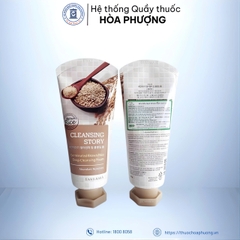 Sữa rửa mặt tinh chất gạo nâu WELCOS 120g