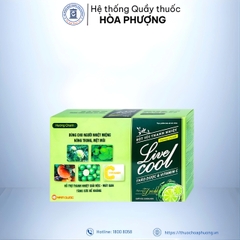 Bọt sủi thanh nhiệt Live Cool hương chanh
