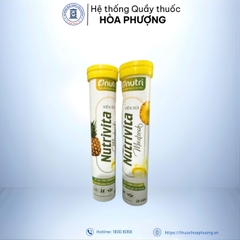 Viên Sủi Nutrivita 4g Vị Dứa
