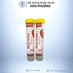 Viên Sủi Nutrivita 4g Vị Dâu