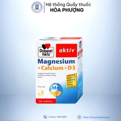 Doppel herz aktiv Magnesium + Calcium +D3