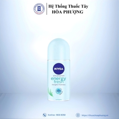 Lăn Ngăn Mùi NIVEA Fresh Energy Tươi Mát Sức Sống (50ml)