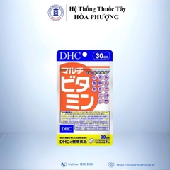 Viên uống DHC Multi Vitamins bổ sung các vitamin cho cơ thể, hỗ trợ bồi bổ sức khỏe (30 viên)