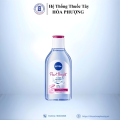 Nước Tẩy Trang Nivea Pearl White Tính Chất Ngọc Trai Sáng Da Dành Cho Da Thường Và Khô 400ml