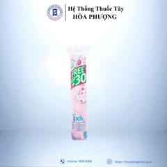Bông tẩy trang hồng 150 miếng