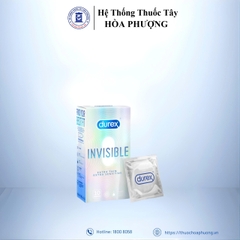 BCS Durex Invisible hộp 10 cái