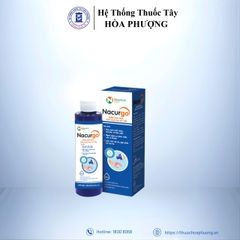 Dung dịch rửa làm sạch da hư tổn Nacurgo 125ml
