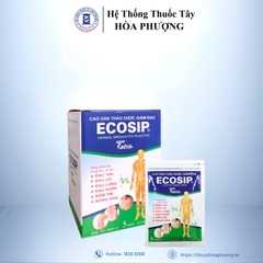 Cao dán thảo dược giảm đau Ecosip