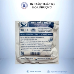 Gạc phẫu thuật 10cm*12 lớp