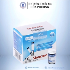 Que Thử đường huyết Sinocare 50 chiếc