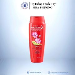 Dầu gội Thái Dương 3 hoa sen chai 200ml