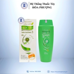 Dầu gội Thái Dương 3 xanh hương lá chai 200ml