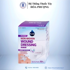 Plaid băng gạc vô trùng 6cm*7cm