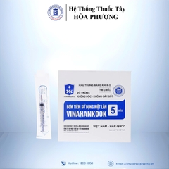 Bơm tiêm 5ml/cc