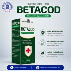 NƯỚC SÚC MIỆNG - HỌNG BETACOD