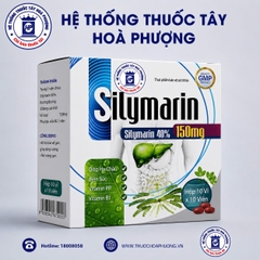 Silymarin diệp lục 150mg hộp 10 vỉ x 10 viên