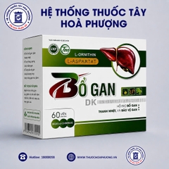 Bổ gan DK Hộp 12 vỉ X 5 viên