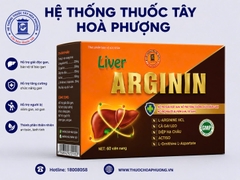 Liver ARGININ Hộp 12 Vỉ x 5 viên