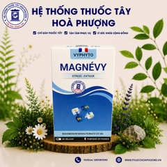 Magnevy Hộp 40 viên VYPHYO hỗ trợ bổ sung magie và vitamin B6 cho cơ thể