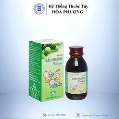 Bổ phế Bảo Thanh- siro (Trẻ sơ sinh)