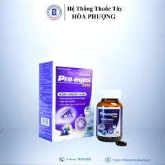 PRO-EYES - CẢI THIỆN THỊ LỰC, NGĂN NGỪA QUÁ TRÌNH OXY HÓA GÂY HẠI CHO MẮT.