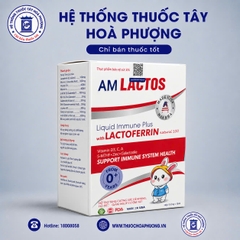 Siro hỗ trợ Tăng sức đề kháng AM Lactos lọ 60ml