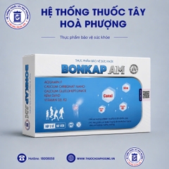 BONKAP AM – bổ sung canxi và vitamin D3&K2 cho cơ thể