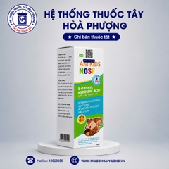 AM Kids Nose - Hỗ trợ kháng khuẩn, chống viêm, bảo vệ, phòng ngừa các vấn đề về mũi, xoang cho trẻ sơ sinh và trẻ nhỏ
