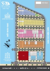 Bán 1 lô dây nhất đất chính chủ dự án The Seaport Vĩnh Tân, Tuy Phong, Bình Thuận