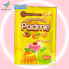 Bột Rau Câu Dai Giòn Padme 12g