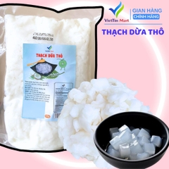 1kg Thạch dừa thô viên loại ngon có tặng kèm hương liệu VIETTIN MART