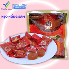 Kẹo Hồng Sâm Vitamin Hàn Quốc 200g