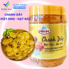 Chanh Dây Mật Ong Hạt Đác Tấn Lộc 900g