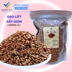 Gạo Lứt Sấy Giòn Không Tẩm Vị