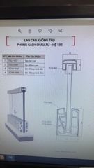 Tay Vịn Nhôm Maxpro MEGA (Màu Sâm Panh - 80*46.5* 2.2mm)