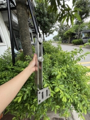Trụ lan can cầu thang inox 4ly kép