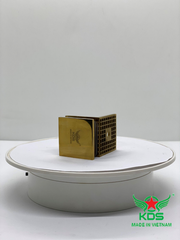 kẹp 90* kính tường – KDS D02 và D07 BÓNG
