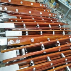 Trụ Xỏ Má Gỗ Dài