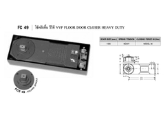 Bản lề sàn VVP FC 49