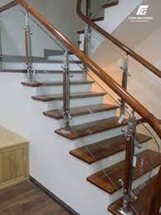Tay Vịn nhựa giả vân gỗ tròn phi 60