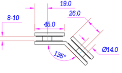 Kẹp kính VVP GC - 505